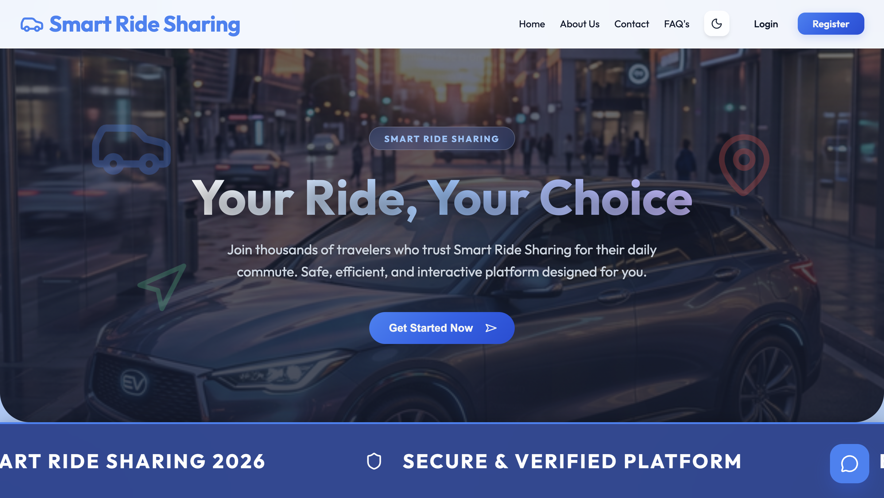 Smart Ride Sharing System